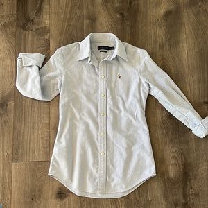Ralph Lauren custom fit button down xs